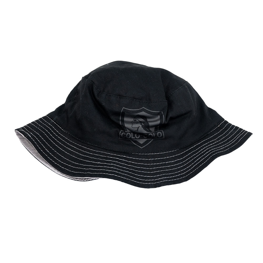 Gorro Colo Colo Barra estilo Bucket. Ideal para el estadio