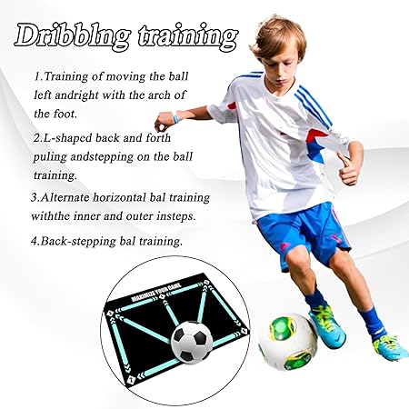 Mat de entrenamiento de dribblings y regates
