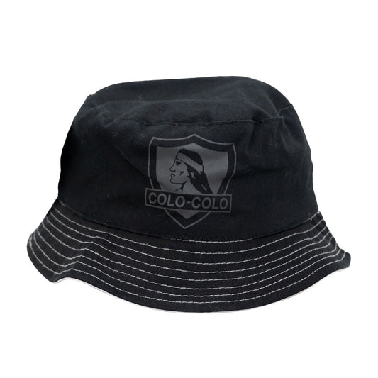 Gorro Colo Colo Barra estilo Bucket. Ideal para el estadio
