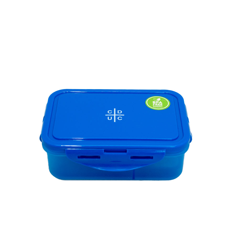 Pote de comida Universidad Católica - Hermético Dividido en dos compartimientos 700ml