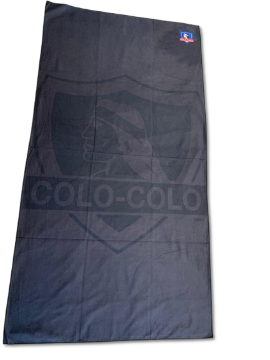 Kit Toalla + Bolso Colo Colo. Microfibra. Gym Sport Playa