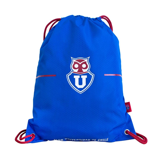 Bolso con Cordel tipo Morral - Universidad de Chile deporte cremallera