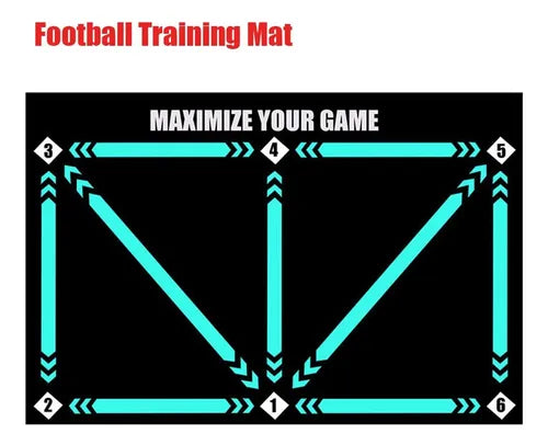 Mat de entrenamiento de dribblings y regates