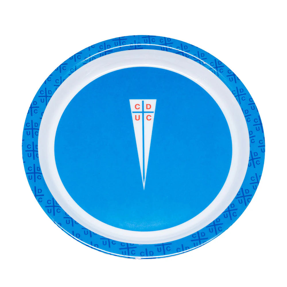 Set De Desayuno - Universidad Católica - Vajilla De Melamina - 3 piezas